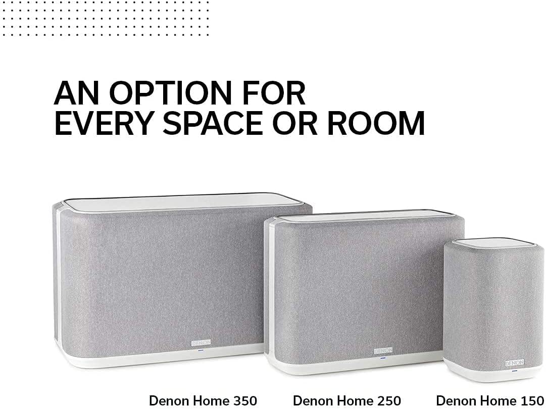 Denon Home 350 Black Studio Pair (2) + $25 Kindle Fire Gift Card : Everything Else