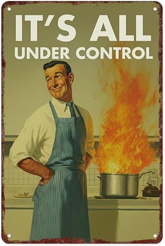 Retro Kitchen Print Poster Retro Metal Tin Sign For Wall Decoration In Kitchens, Restaurants, Bars, And Cafes With Dimensions Of 12x8 Inches