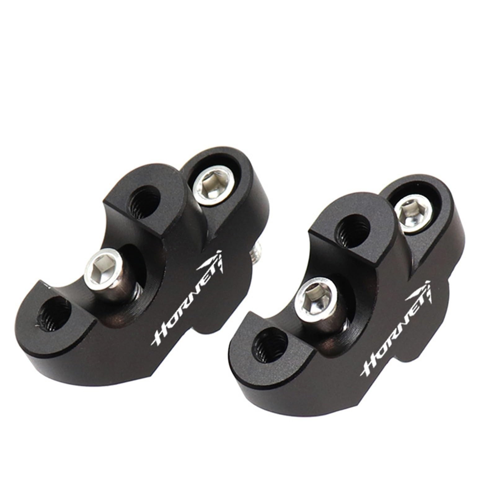 Motorcycle handlebar risers Podstawka do kierownicy motocykla 30mm zacisk podnoszący akcesoria Pasuje do CB 750 CB750 Hornet CNC aluminium(Hornet logo black)
