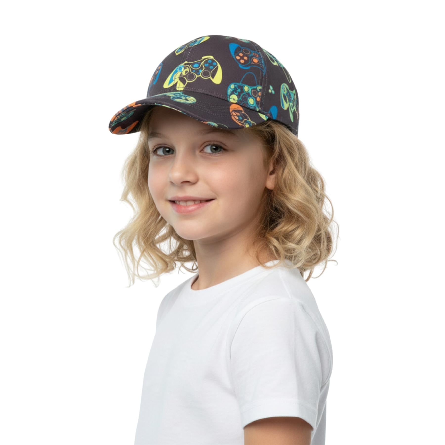 A2z 4 Kids Boys Gaming Baseball Cap Trucker Hat Adjustable Sun Protection Kids