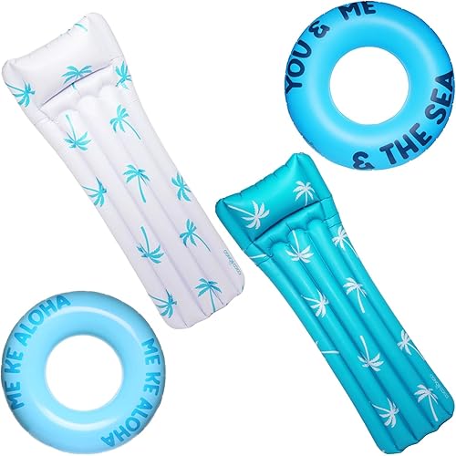 Miniatura 1 de Palm Print Water Float Bundle  Pool Floats  Unisex