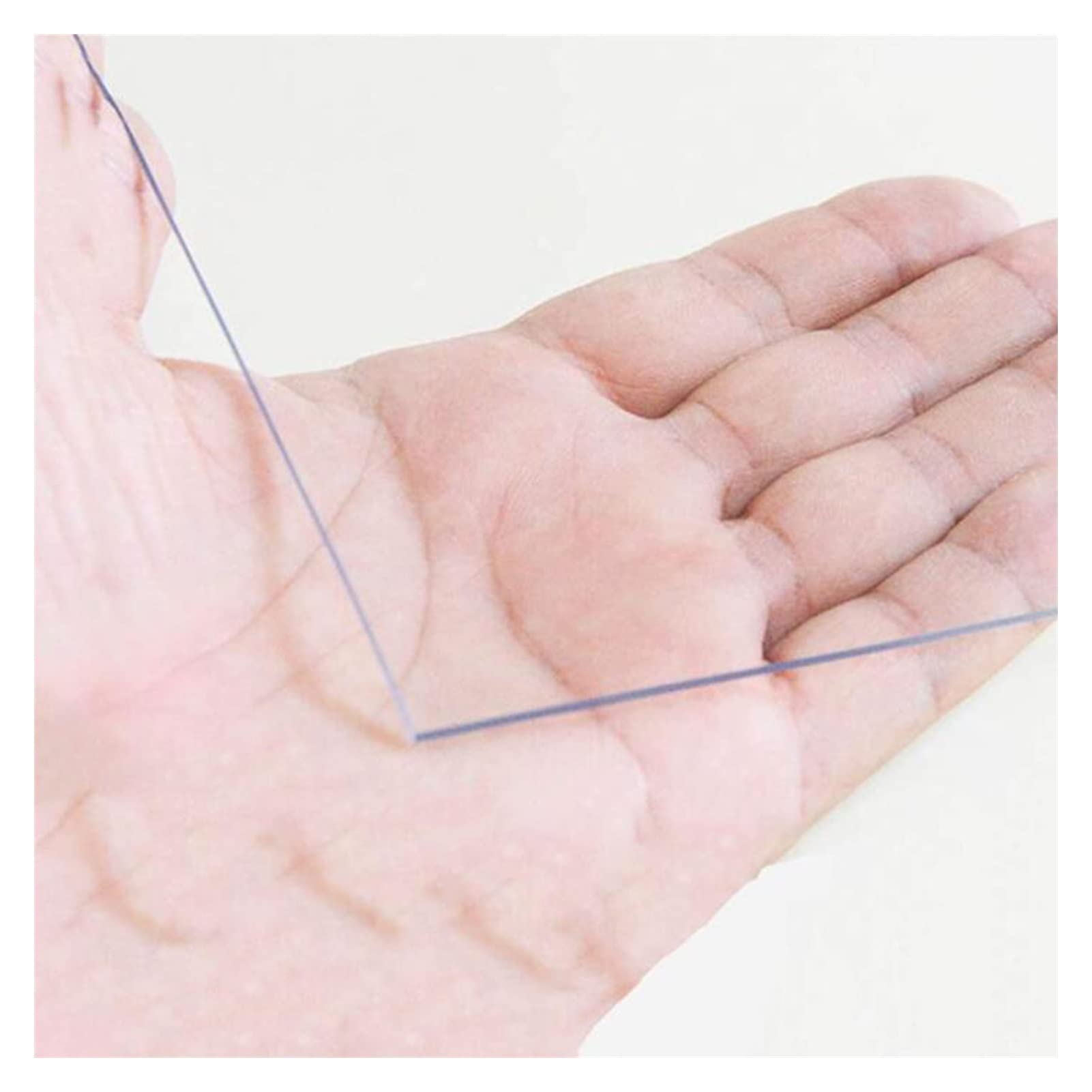 Tapis de sol en PVC transparent de 1,5 mm – Protection de tapis antidérapante multifonction en vinyle pour sols en bois et carrelage, idéal pour la maison et le bureau