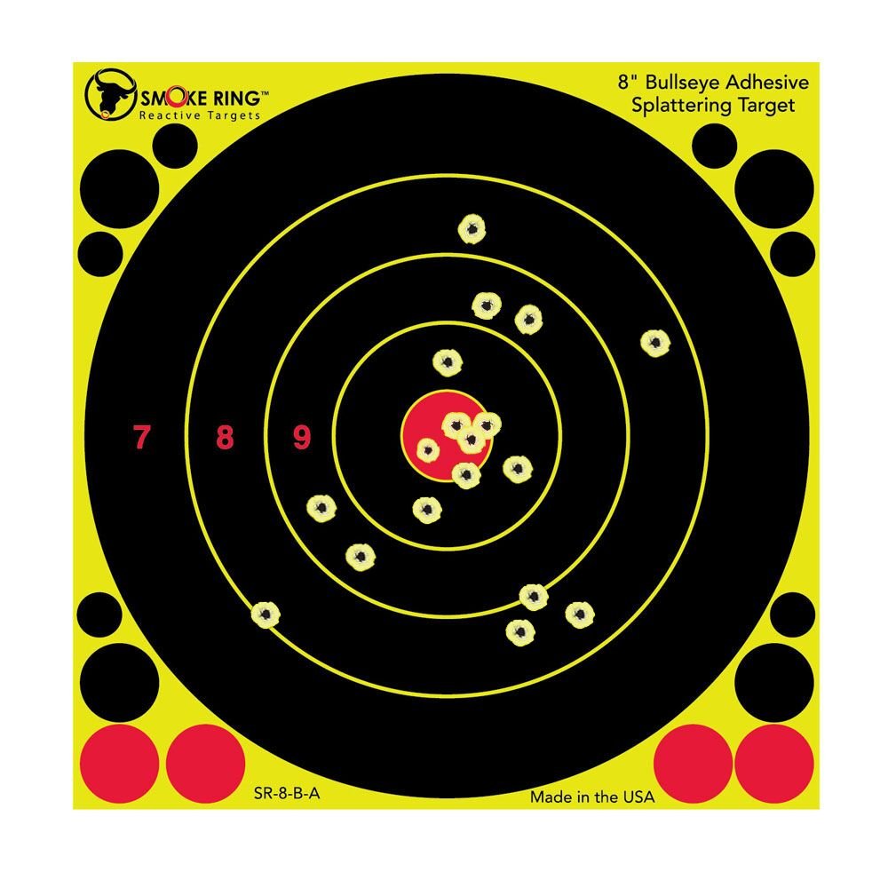 Birchwood Casey Smoke Ring 8 Reactive Adhesive Splatter 25pk