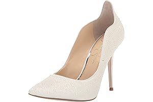 Womens Wayva Rhinestone Heels: Pearl Finery for Enchanting Ensembles