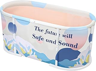 qofezuey Portable Bathtub, Extra Large Foldable Bathtub with