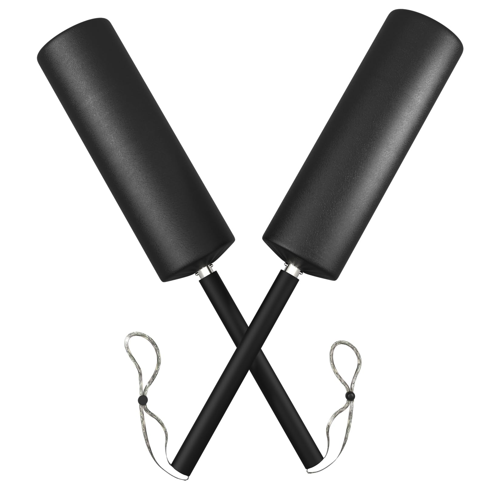 wasoyun 2 Pack Padded Blocking Guards Training Pads, Padded Contact Sticks, Blocking Sticks for Basketball Football Lacrosse MMA Training Pads