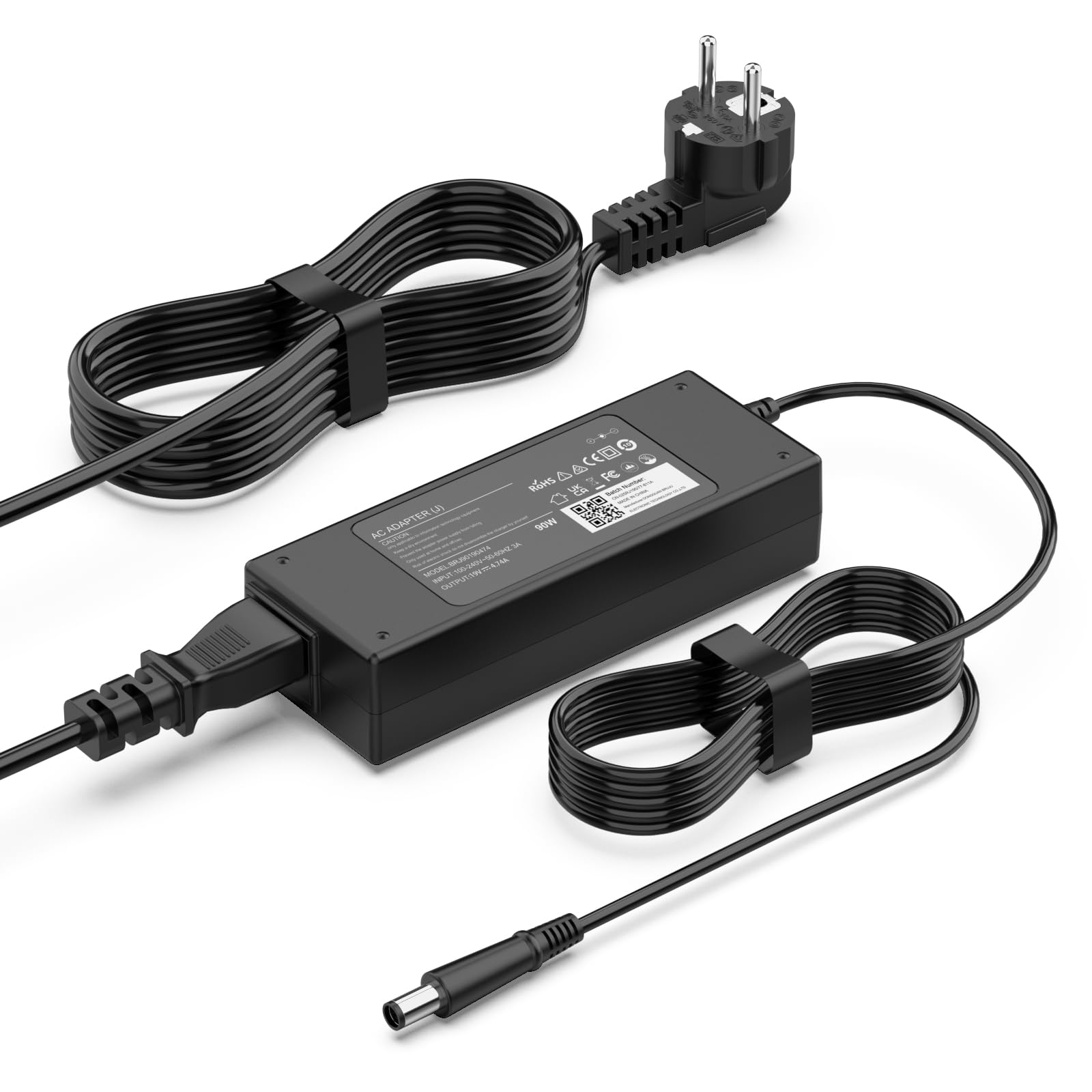 Czcpp-65W Chargeur D'Ordinateur Portable Pour HP EliteBook 820 840 850 G1 G2 G42 G56 G60 G61 G62 Cq40 Cq45 Cq50 Cq57 Cq58 Folio 9480m 9470m Probook 4
