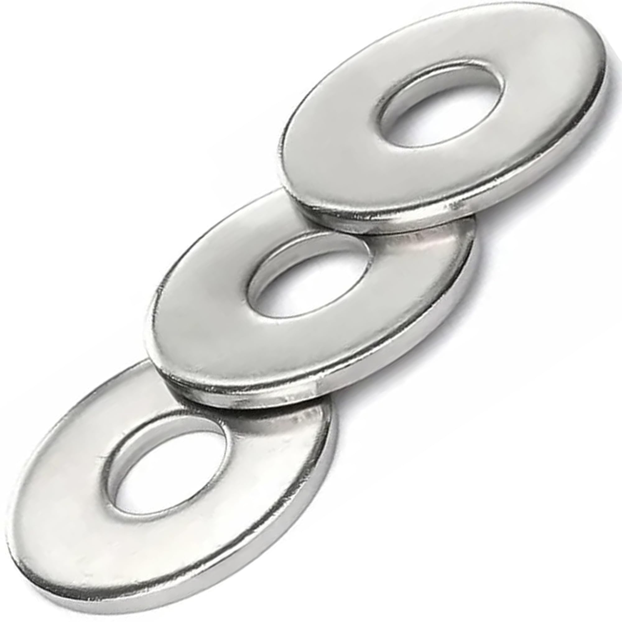 M30-30mm Washers for Screws (Pack of: 25) Large Flat Washer Form G Penny Washers Steel Zinc Plated DIN 9021