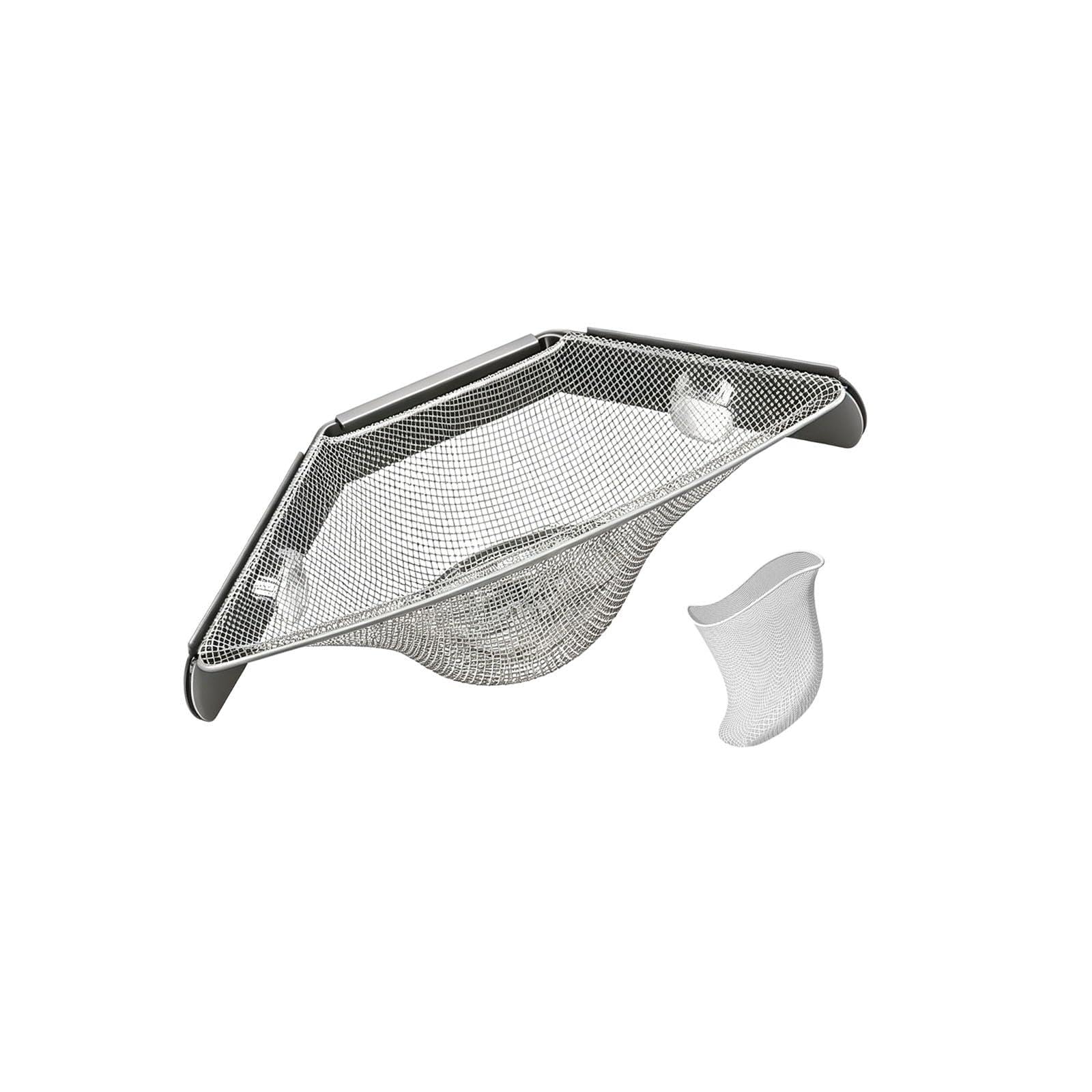 PANGBOER Duty Steel Kitchen Sink Filter Captures Food Particles and Prevents Clogged Drains Standard Size Sink Filter