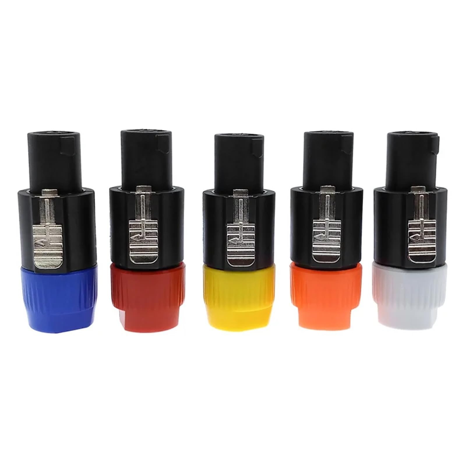 Złącze Speakon 4-biegunowy męski głośnik audio pin LED 1 szt. (1)
