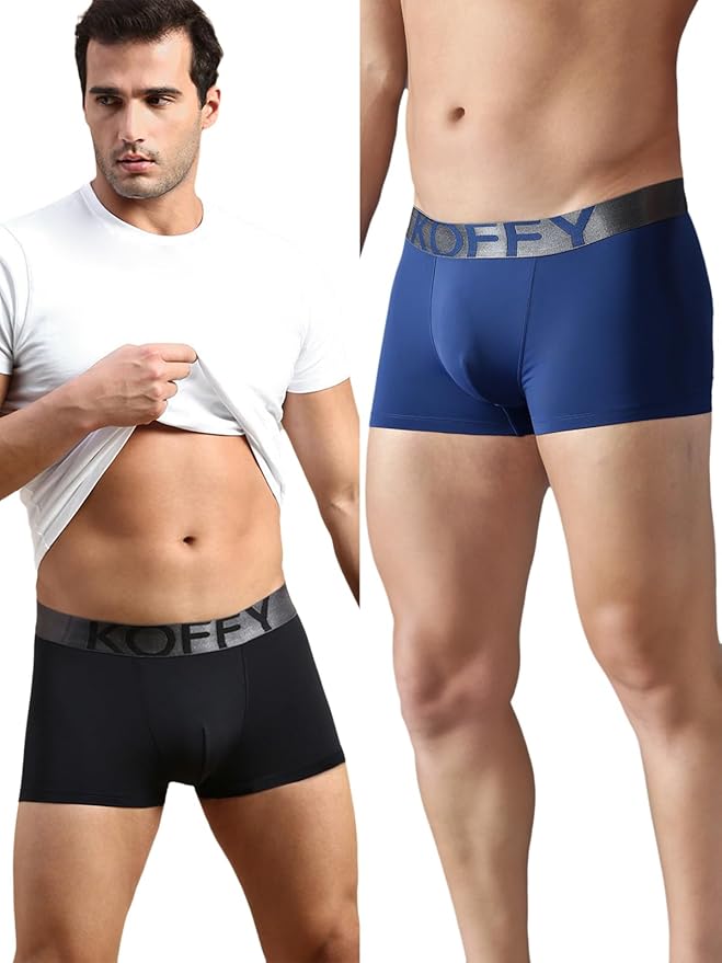 KOFFY Tactel Microfiber Elastane Mini Trunk with Advanced Moisture Management Features