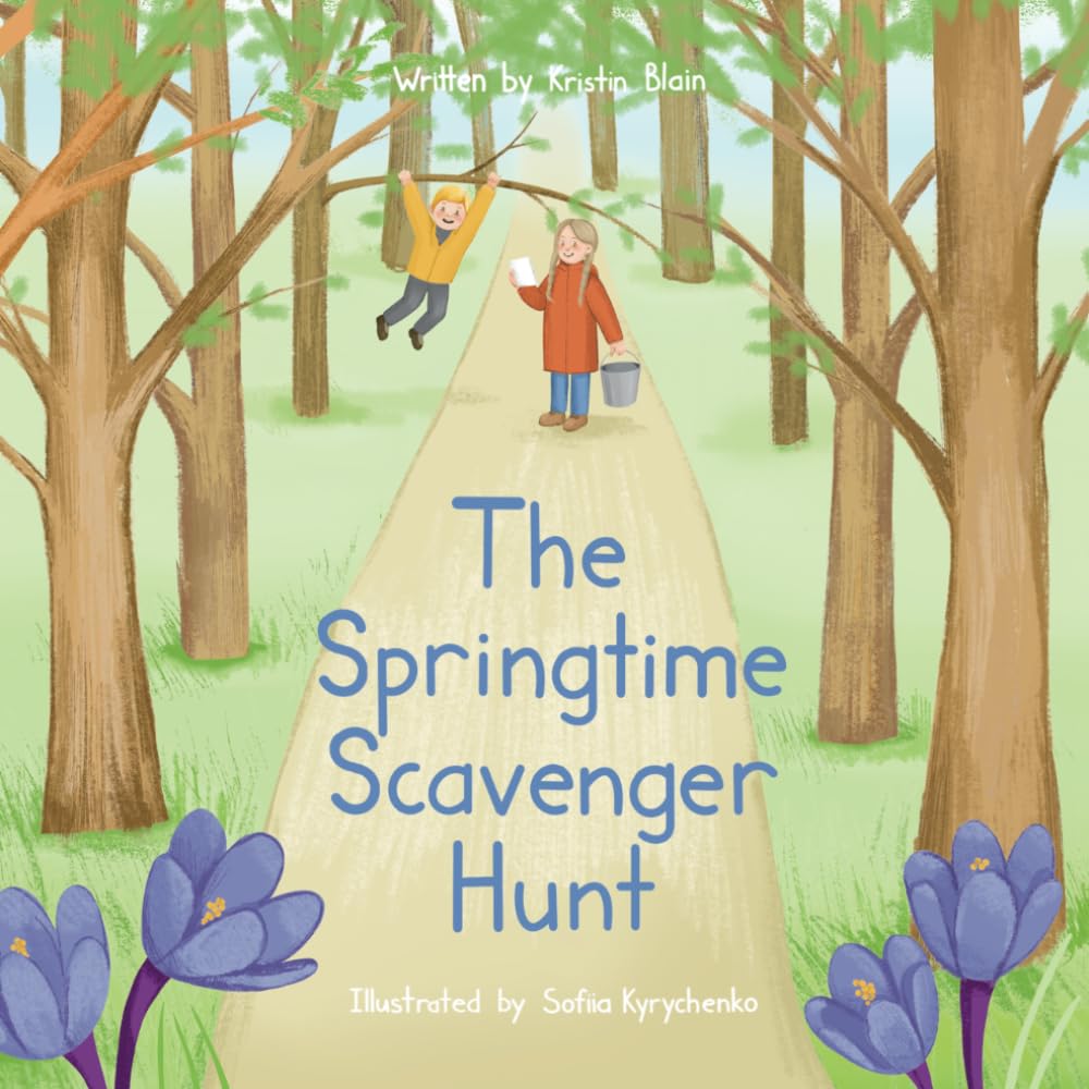 The Springtime Scavenger Hunt: Children's Book About Sibling Teamwork ...