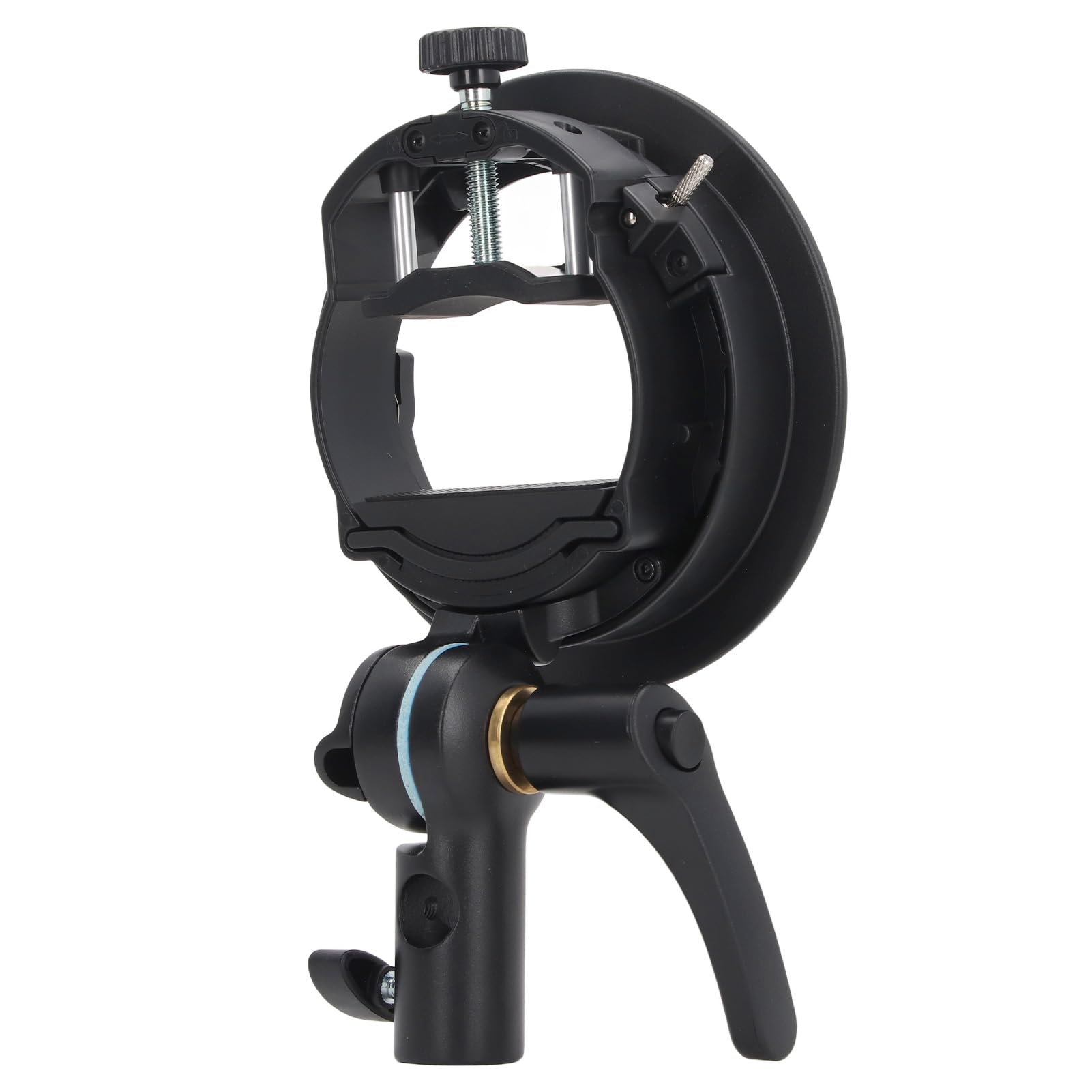 Denash Soporte de Flash para Soporte - Luz de Cabeza Redonda en Metal de Plástico Duradero para Cámaras V860II V1