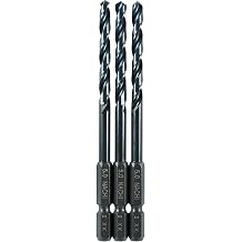Nachi Hex Shaft Ironwork Drill, Swift Precision 3-piece Set, 0.2 inches 5.0 mm