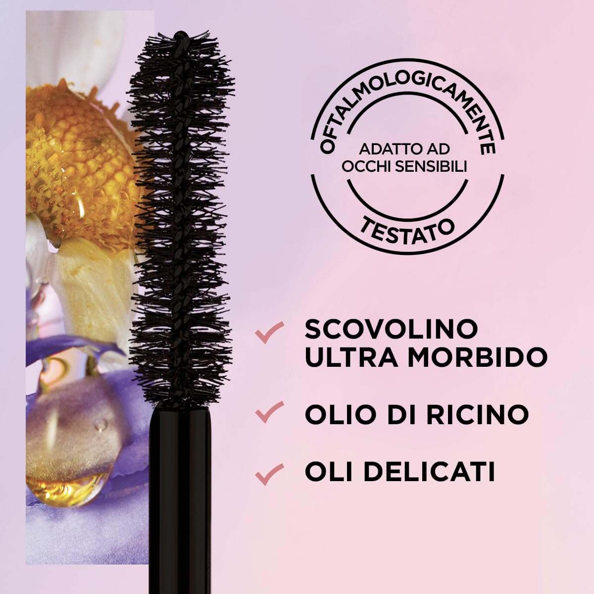 L'Oréal Paris Lash Paradise, Mascara Volumizzante e Allungante, Waterproof, Nero, 6,4 ml