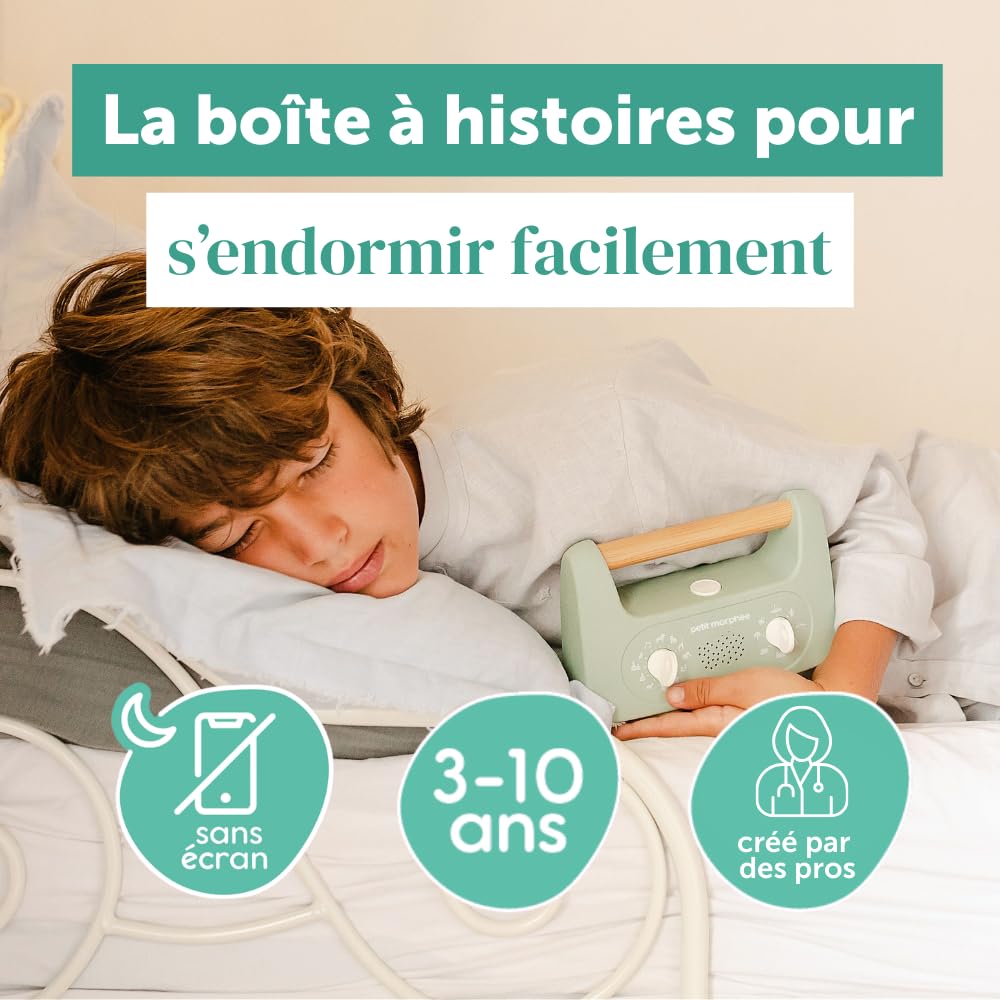 Morphée My Little Morphée - La Boîte à Histoire qui Révolutionne le Sommeil des Enfants - 700.000 clients (Français, Anglais, Espagnol, Catalan)