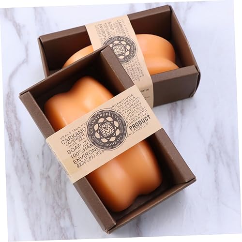 Miniatura 8 de Beavorty 4 piezas de jabón hecho a mano jabón de papaya Tailandia Dropshipping