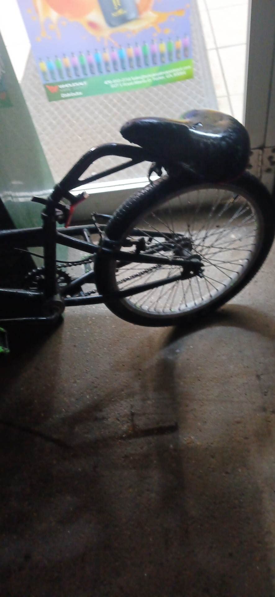 Alta Steel Lay Back Bike Seat Post with Support, Multiple