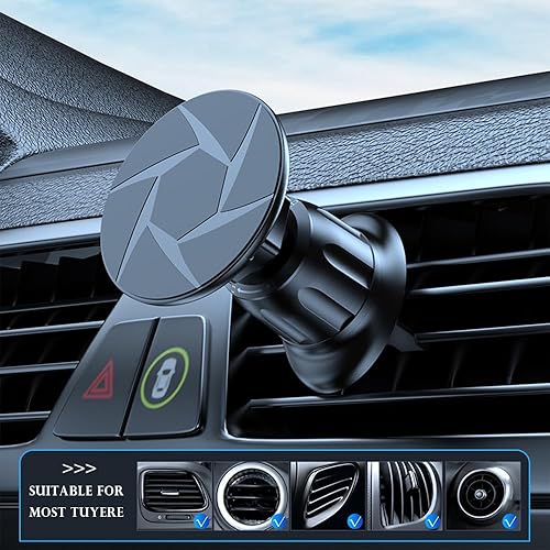 Miniatura 7 de Nuevo soporte magnético para teléfono para automóvil 2026 - Soporte de teléfono súper magnético N52 para ventilación de automóvil con rotación de