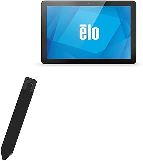 BoxWave Stylus Pouch Compatible with Elo 10-inch I-Series 4 - Stylus PortaPouch, Stylus Holder Carrier Portable Self-Adhesive for Elo 10-inch I-Series 4 - Jet Black