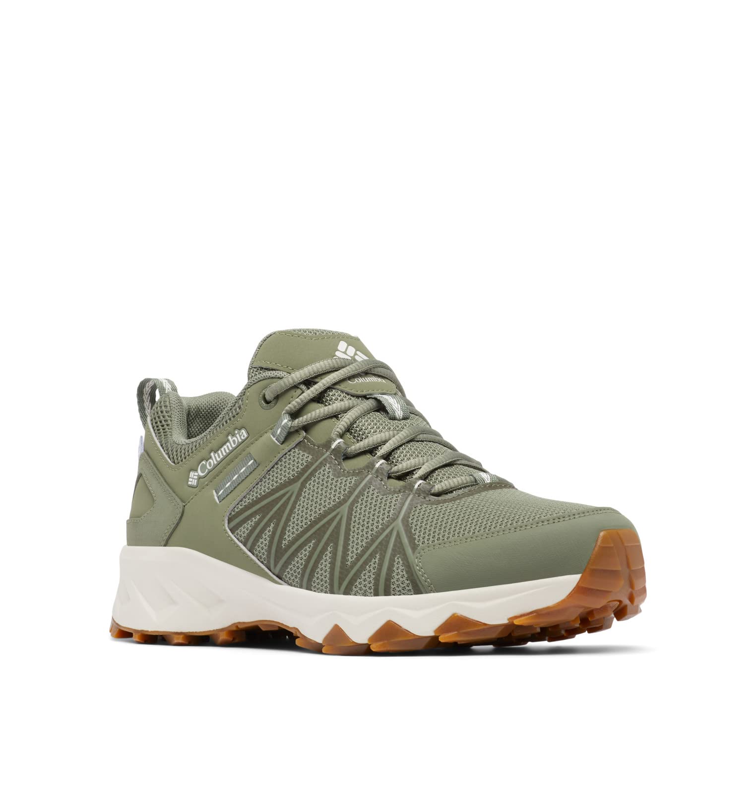 Columbia Peakfreak II Outdry WP wasserdichte Wanderschuhe für Herren, Grün (Cypress x Light Sand), 42 EU