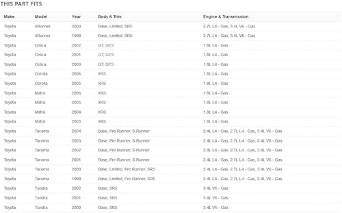 Miniatura 3 de Genuine Toyota 89452-35020 sensor de posición del acelerador