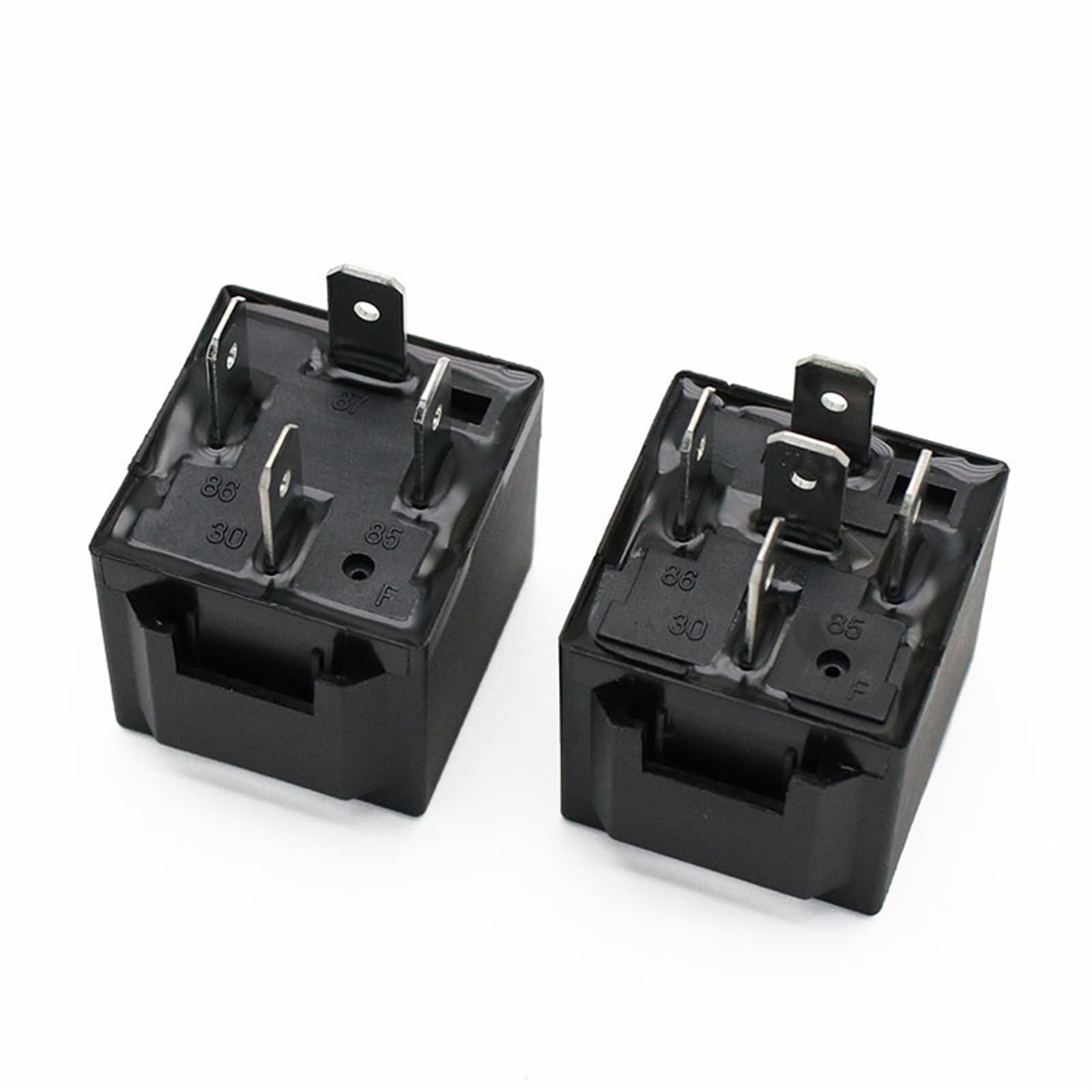 Relé de coche de 4 5 pines 4P 5P 40A relés automotrices de larga duración normalmente abierto DC 12V/24V relé for luz de cabeza aire acondicionado 1 Uds Piezas de recambio (Size : 5P 12V 40A)