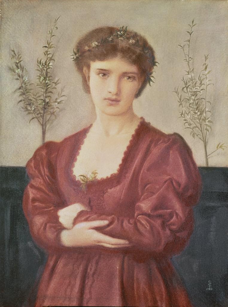 Impression d'affiches Béatrice de Siméon toile portrait 60x90cm