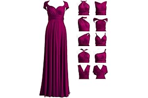72styles Infinity Dress with Bandeau: Petite Dresses, Plum Perfection