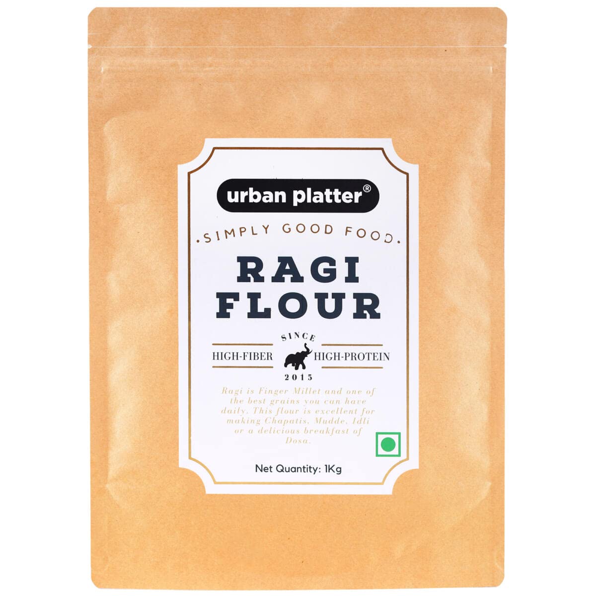 Urban Platter Ragi Flour (Nachani), 1Kg (B07GZSK12R) Amazon Price History, Amazon Price Tracker