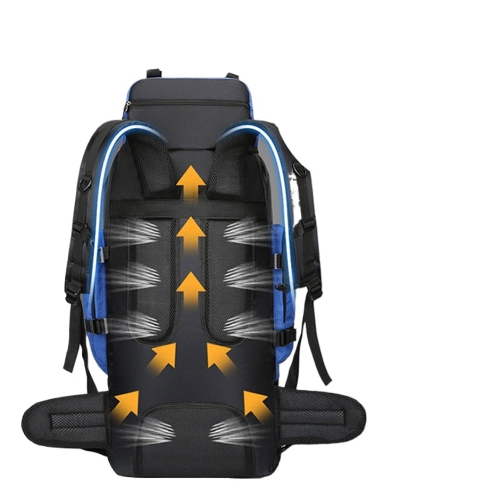 Wanderrucksack 90L Wasserdicht Wandern Camping Rucksack Trekking Tasche Große Kapazität Reise Outdoor Sport Taschen Ausrüstung Männer(Color5)