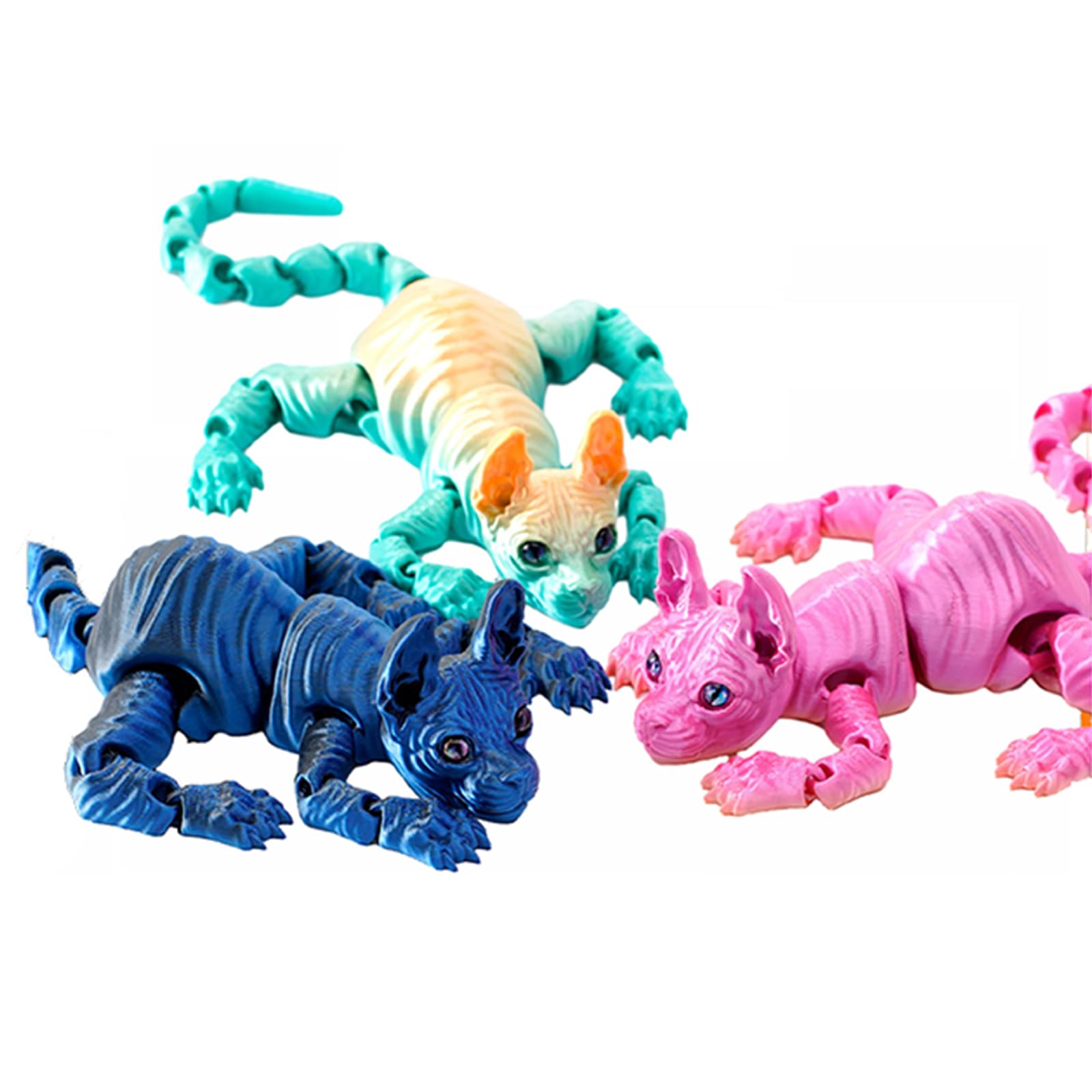 Giocattolo con gatto stampato in 3D,