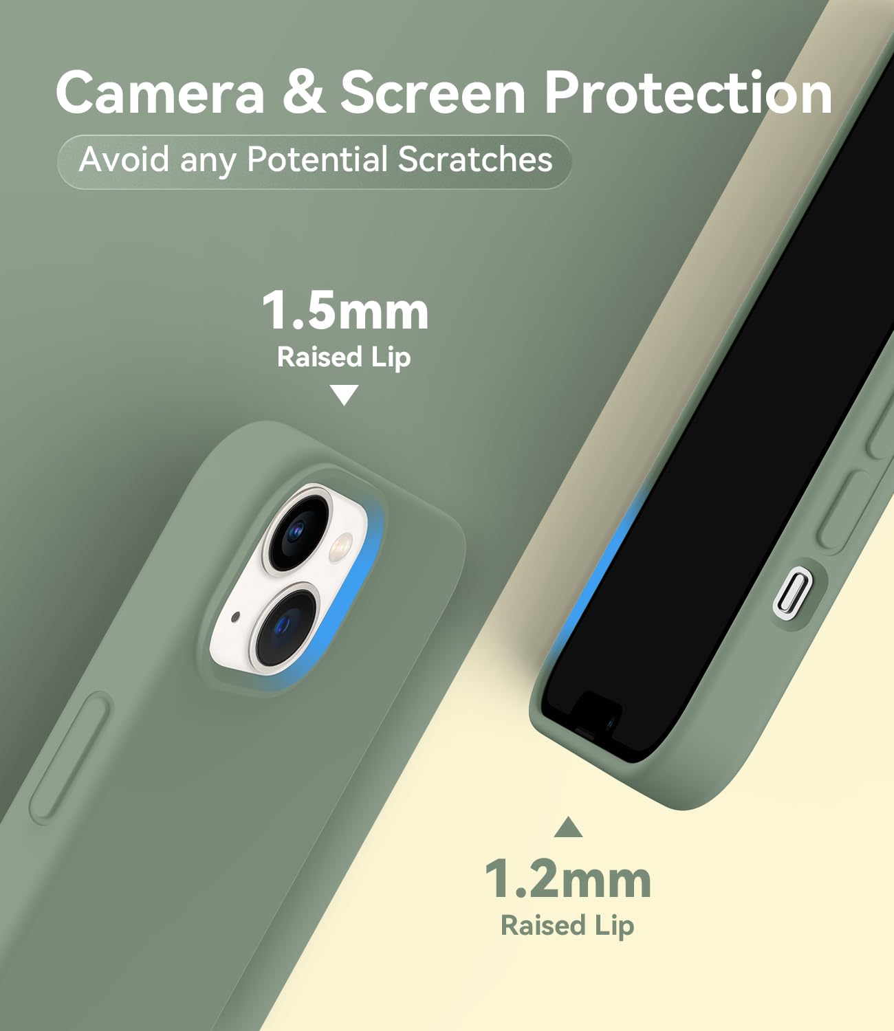AOTESIER Coque magnétique pour iPhone 13 Mini (5,4") Compatible avec MagSafe, Protection Contre Les Chocs de qualité Militaire, en Silicone avec Doublure en Microfibre Douce et résistante aux Rayures