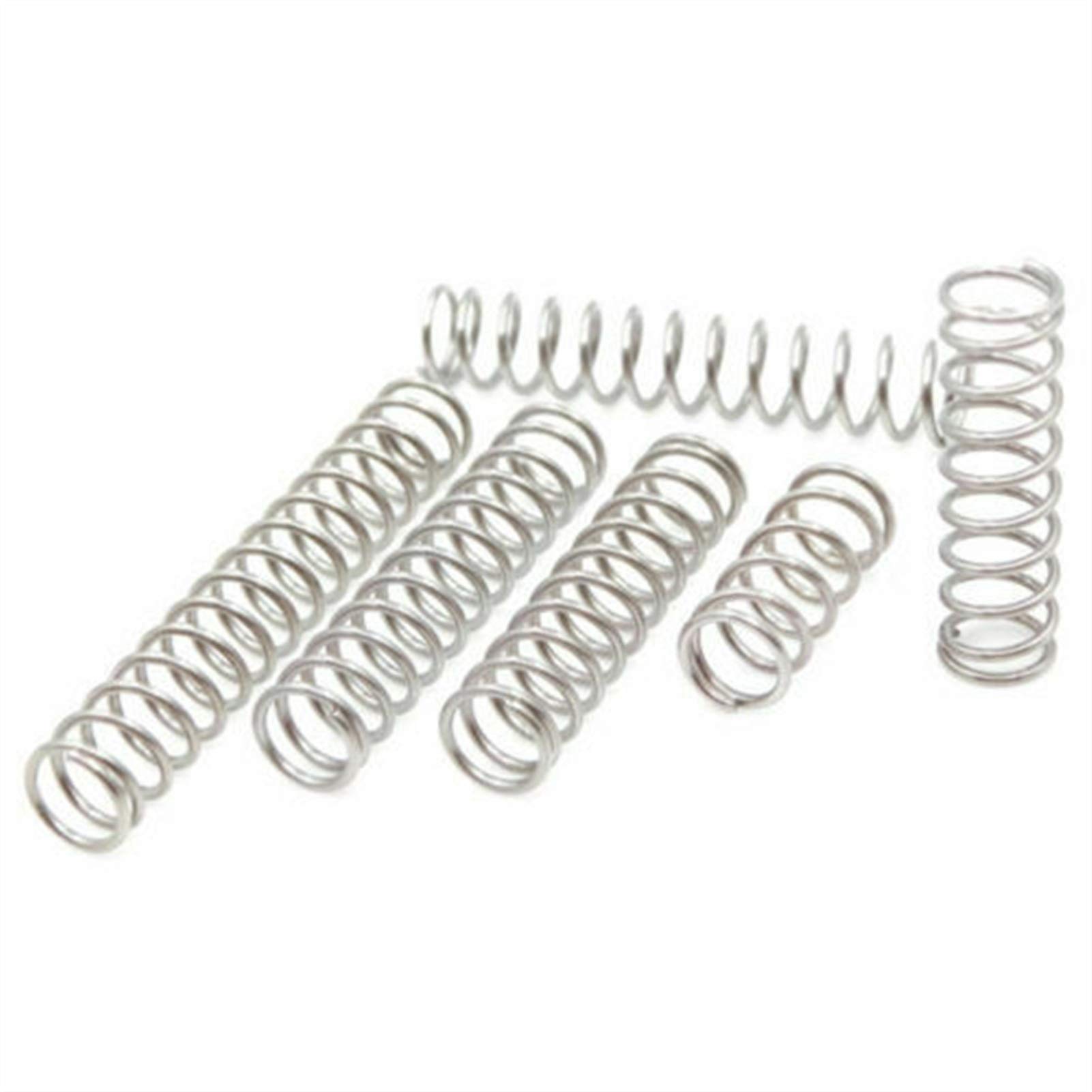 10pcs Compression Spring Wire Diameter 0.6mm Outer Diameter 12mm Stainless Steel Micro Small Compression Spring Length 10mm-50mm (Size : 12x40mm)