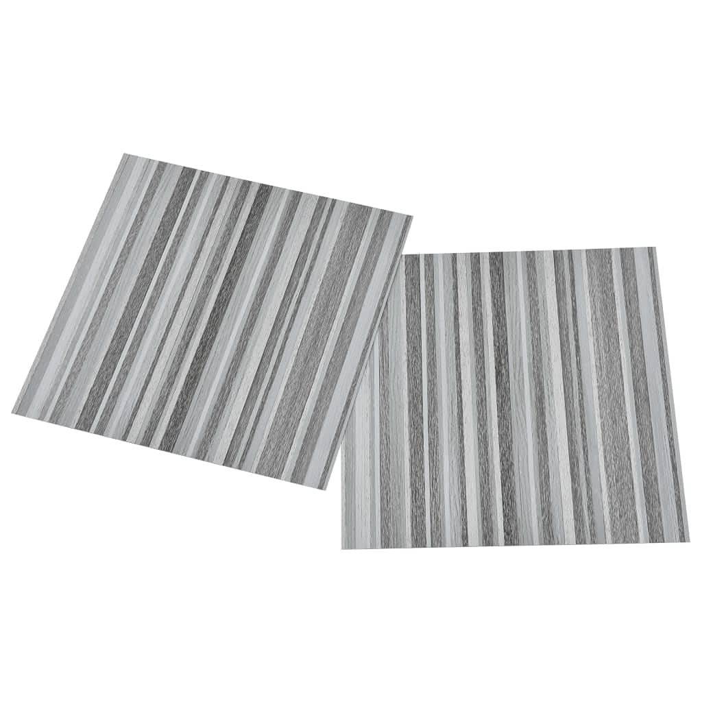 Podłogi i dywan - materiały budowlane - samoprzylepne deski podłogowe 55 szt. PVC 5,11 m Jasnoszary