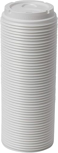 Miniatura 6 de Dixie PerfecTouch WiseSize Coffee Design - Taza de papel aislada, paquete de tazas y tapas de 16 onzas (16 onzas, 50 tazas, 50 tapas)