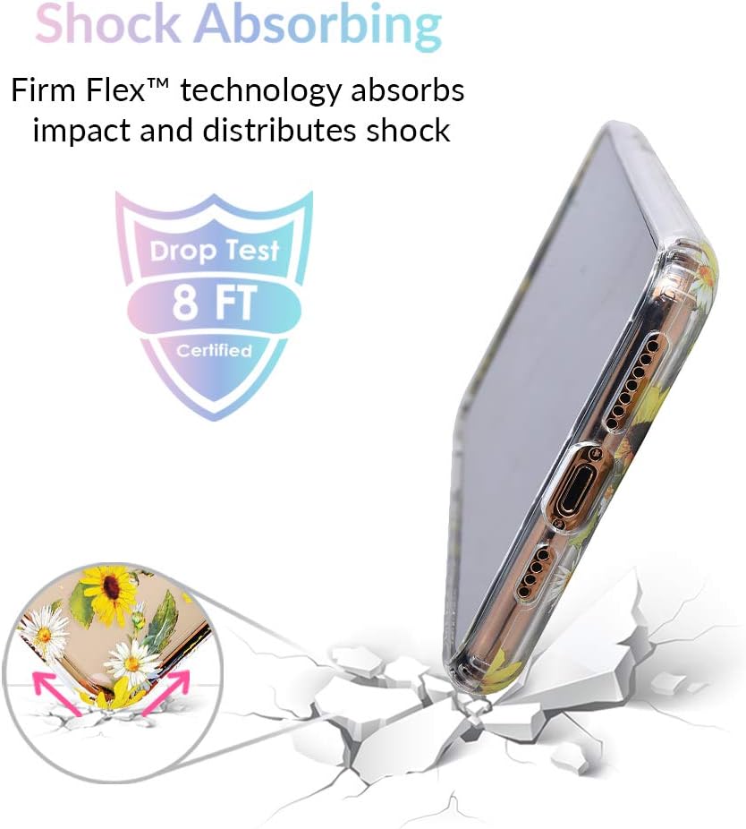 🔥 Hot Deals Velvet Caviar Compatible with iPhone 11 Pro Max Case Sunflower Daisy - Floral Design for Girls - Clear Protective Phone Cases (Yellow Flowers)