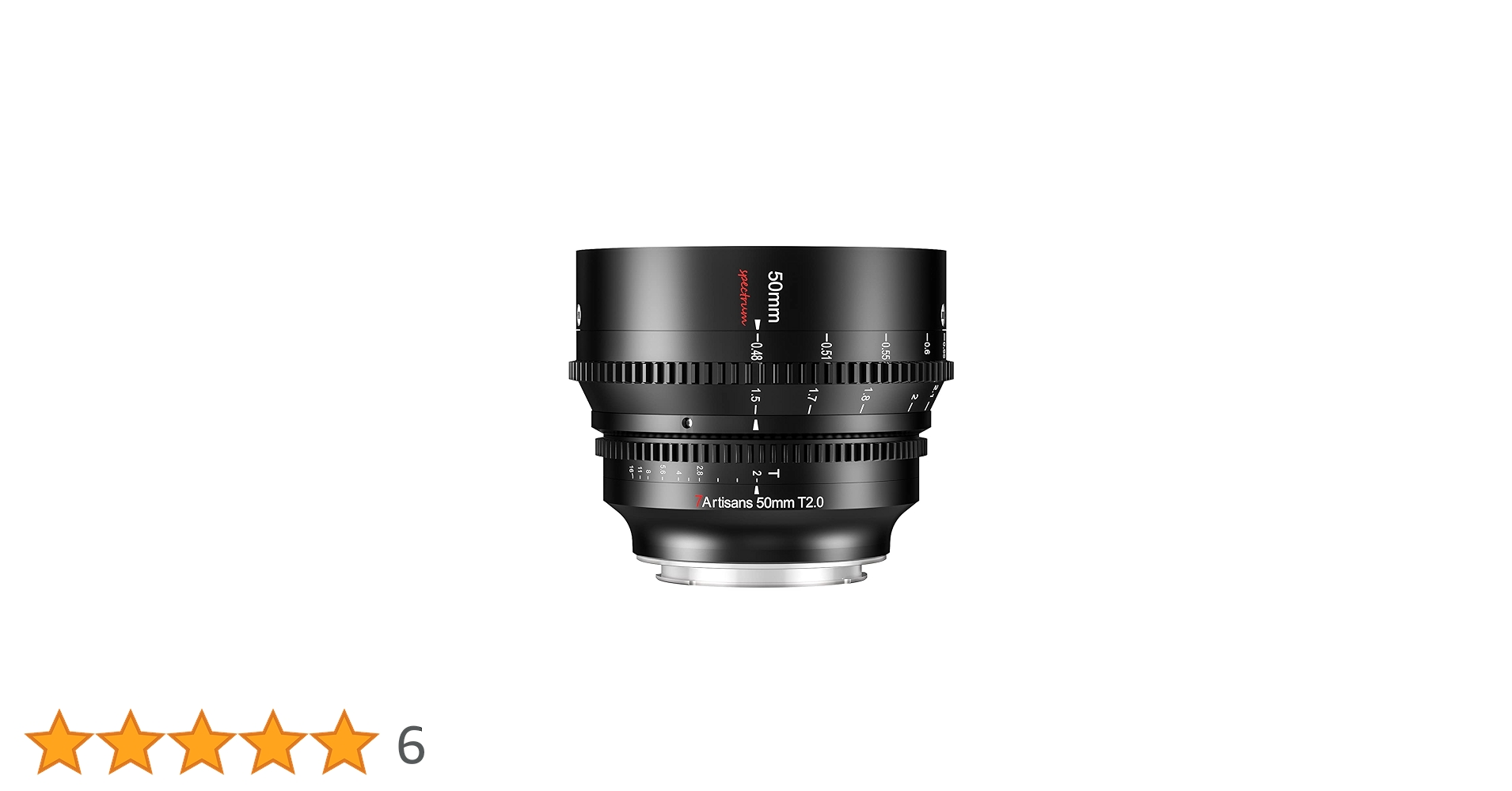7artisans 50mm T2.0 レンズ Zマウント フルサイズ 50mm T2.0 Full Frame Cine Lens For E/EOS-R/Z/L – Official
