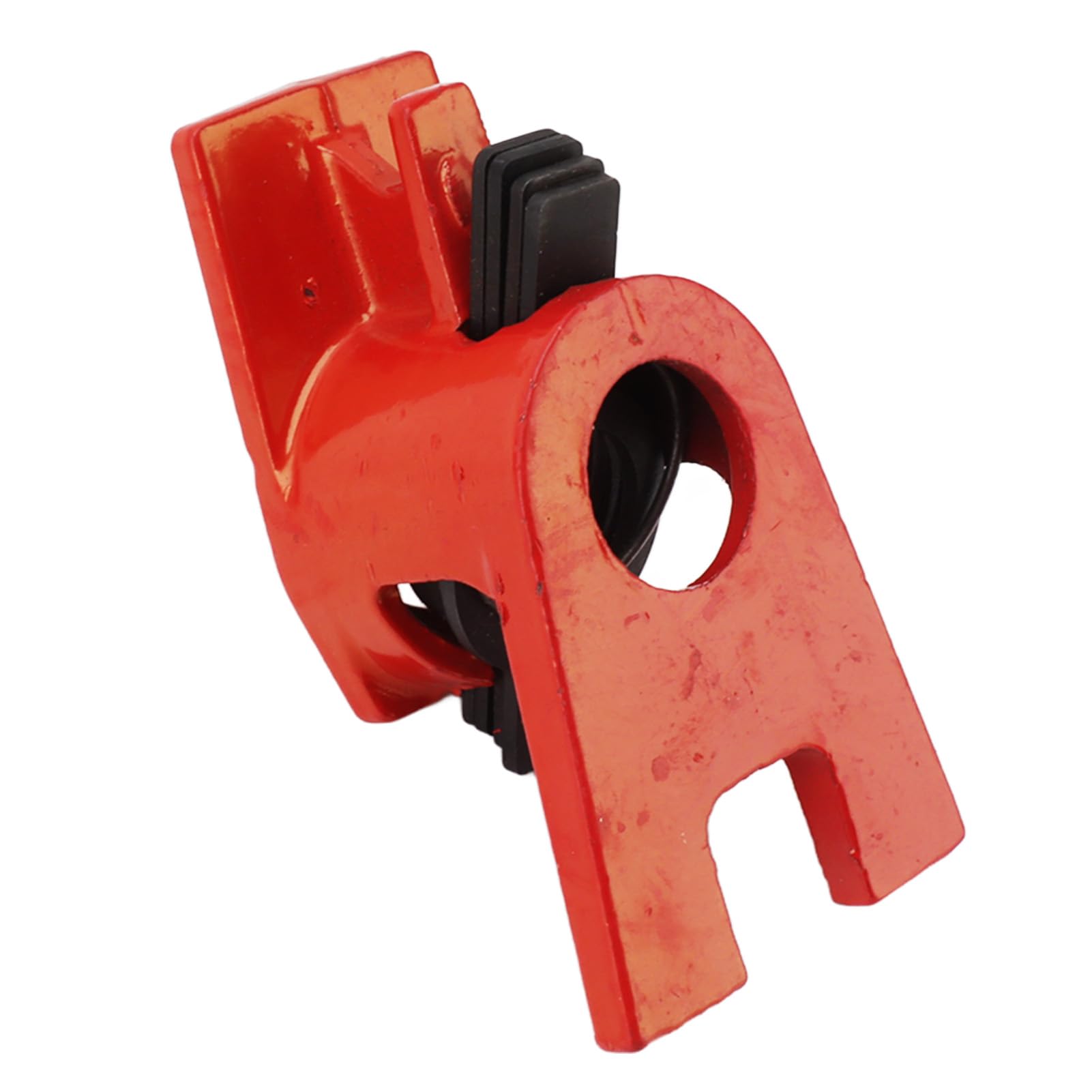 Fdit Abrazadera de Tubo de 4 Piezas, Hierro Maleable Ajustable G3/4