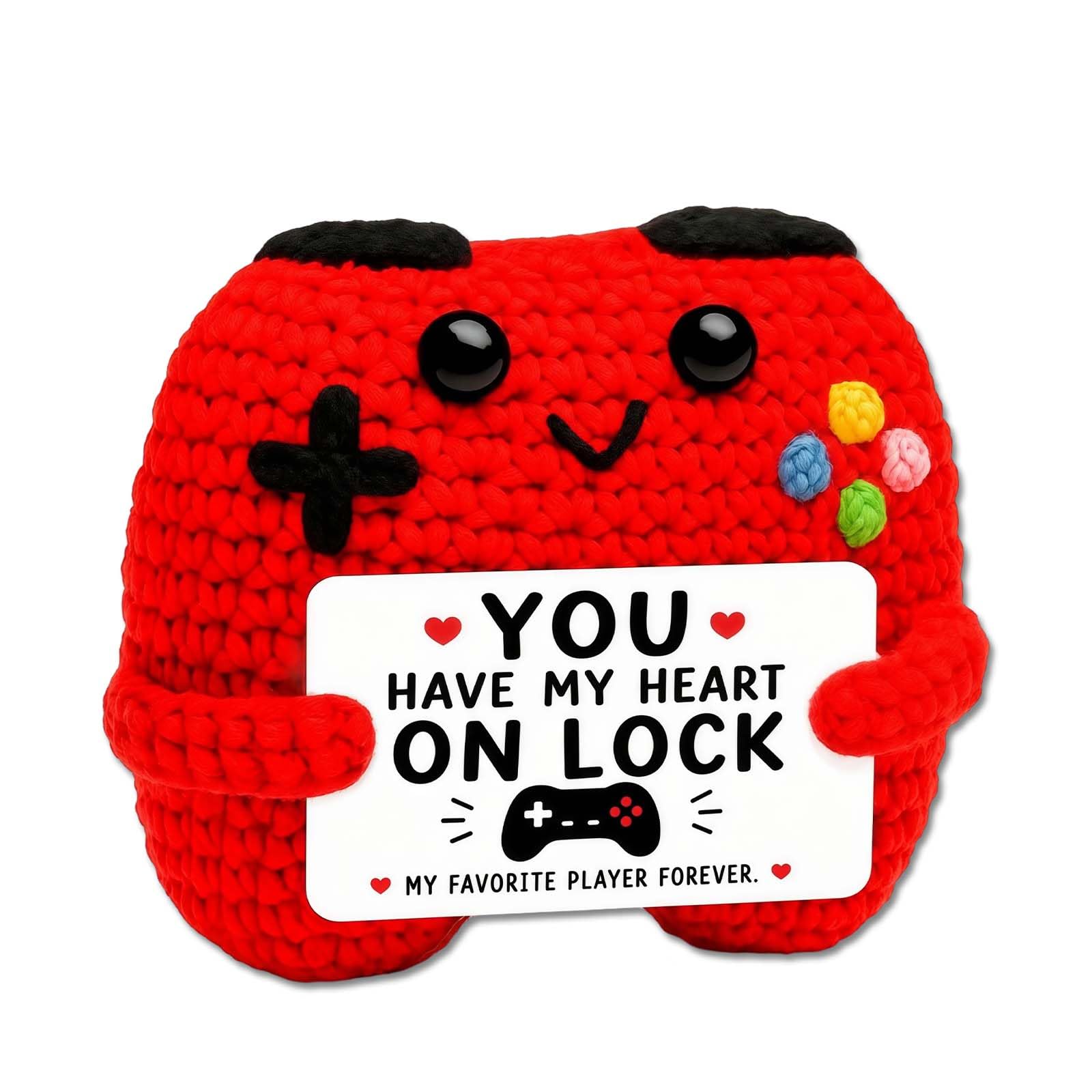 for Him, Boyfriend Birthday Gifts, 7cm Crochet Gamepad