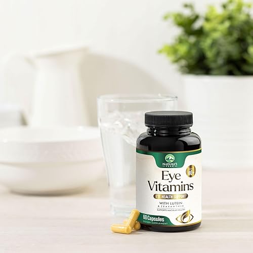 Miniatura 9 de Suplemento de vitaminas y minerales para los ojos, contiene zinc, vitaminas C, E, luteína y zeaxantina, apoya la fatiga ocular, la salud de la
