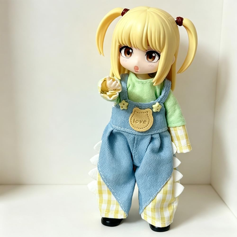 Amane - Figura de anime articulada, cara intercambiable, 14 cm