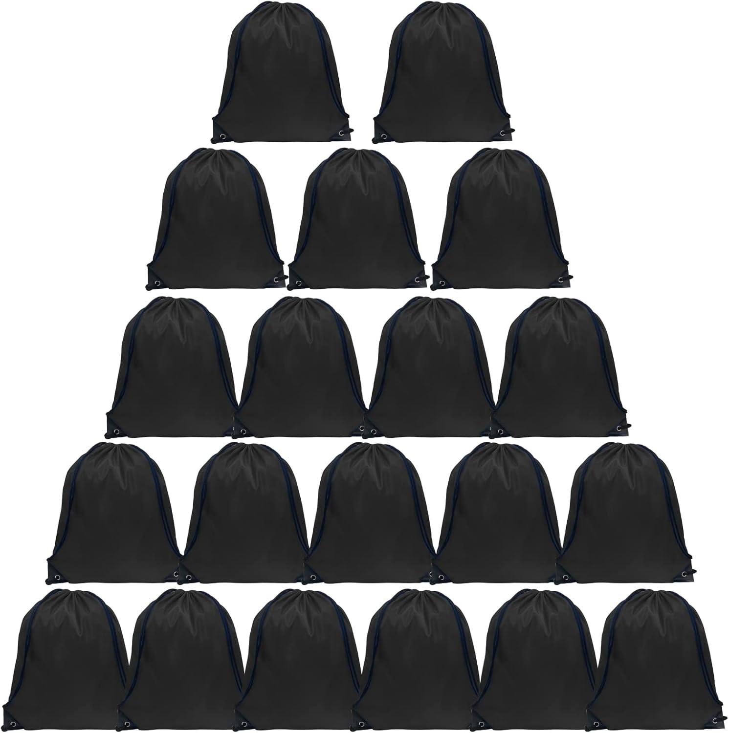 GoodtoU Drawstring Bags Bulk, 20 Pcs Draw String Bags