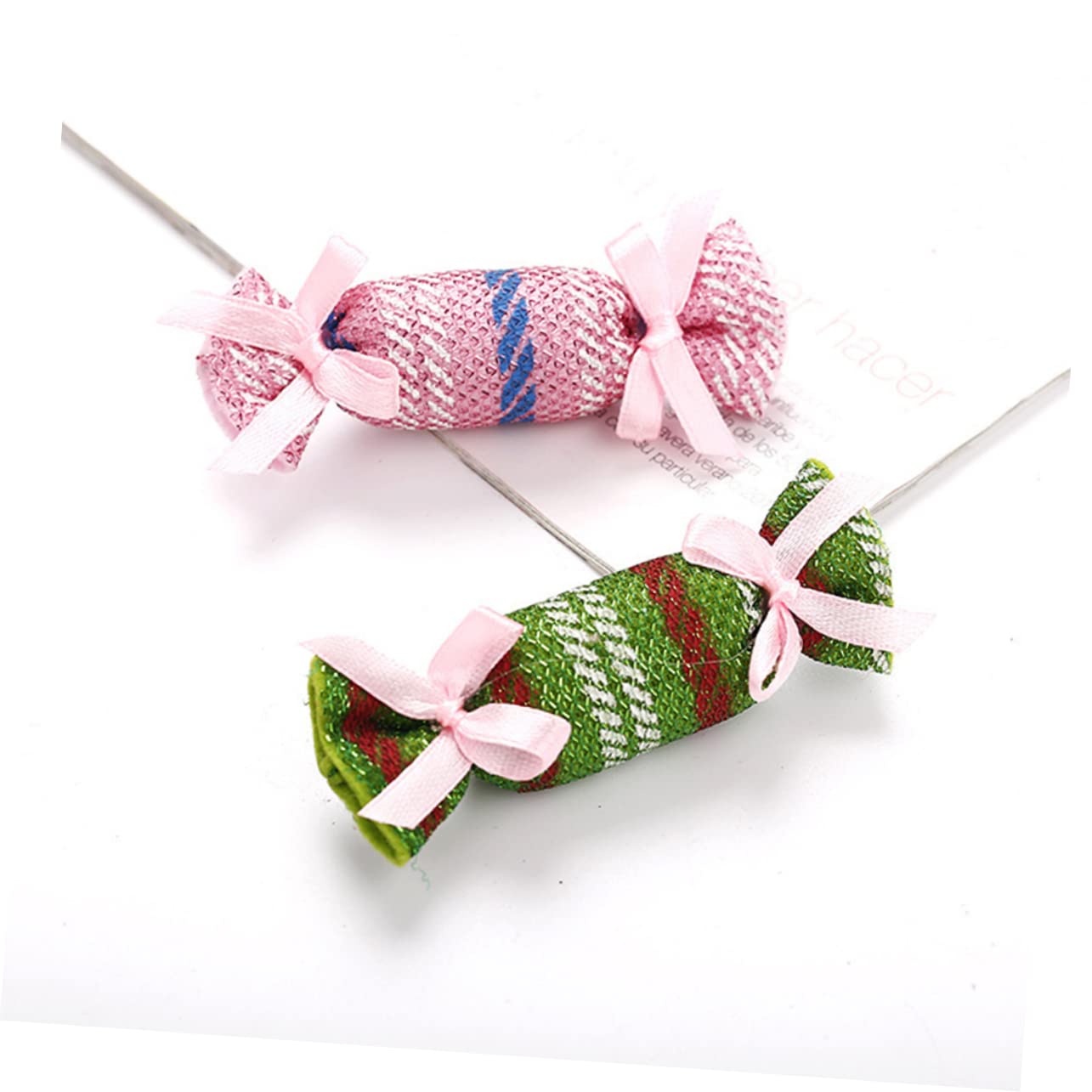Happyyami STK Katze Bonbon Spielzeug Katzenminze Spielzeug Kätzchen Spielzeug Katzenbonbonspielzeug Süßigkeiten Spielzeug Stoff Süßigkeiten Hundebissspielzeug Tuch Katze Haustier Beissen