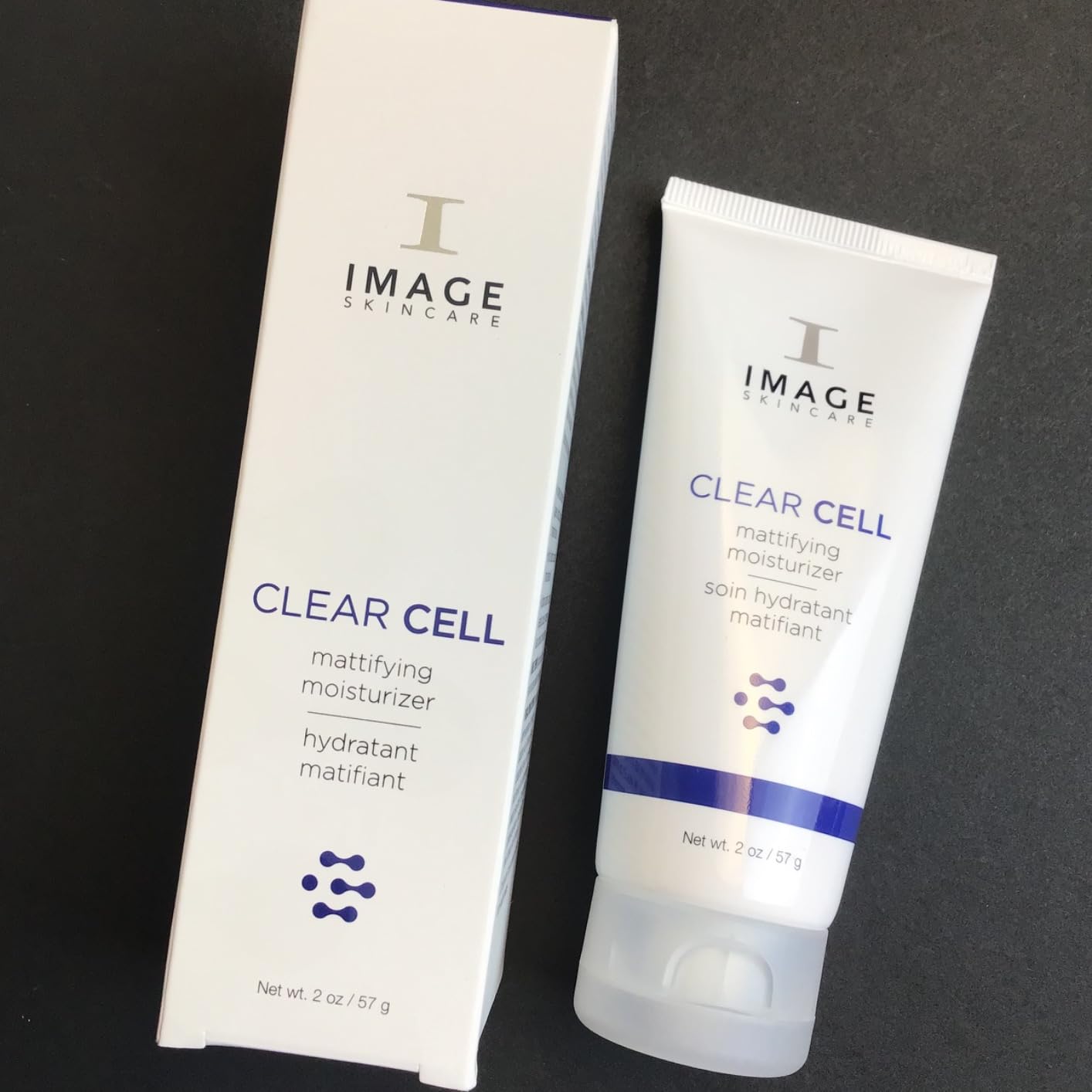 IMAGE Skincare, CLEAR CELL Mattifying Moisturizer, Facial Lotion Hydrates Oily Prone Skin, Removes Excess Shine, 2 oz
