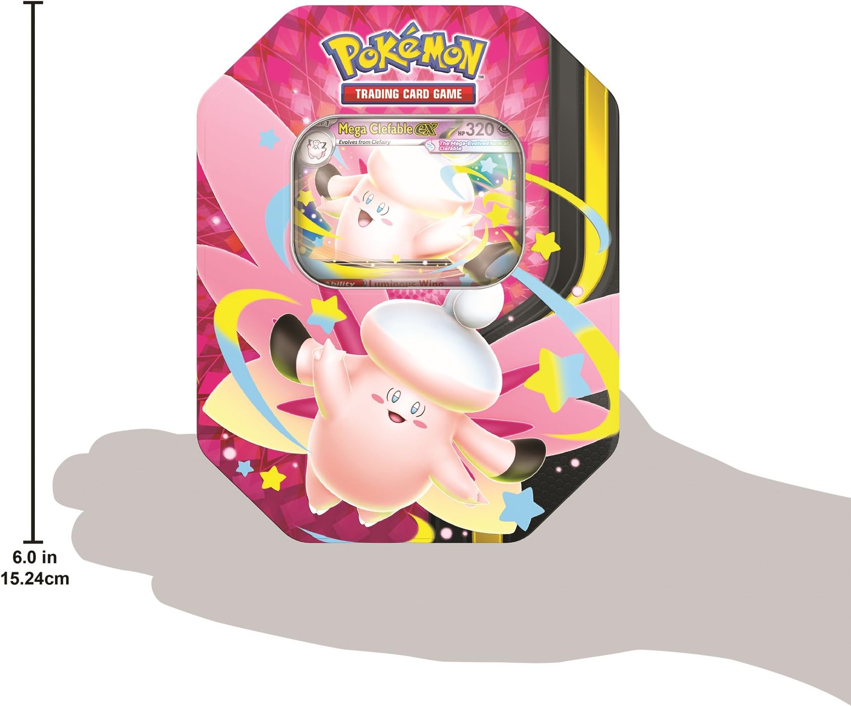 Amazon.com: Pokémon TCG: Mega Moonlit Tin : Toys & Games