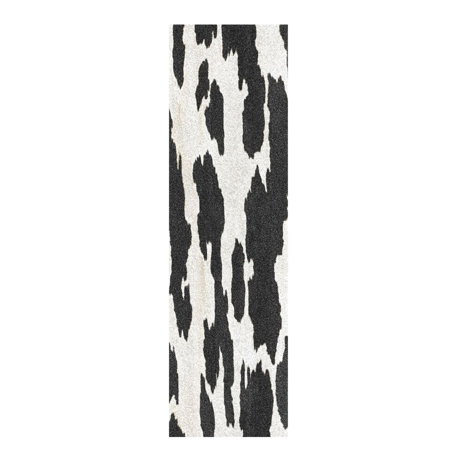 CEBUGI Cow Skin Pattern Skateboard Grip Tape 33x9in Waterproof Tear-Proof Longboard Grip Tape Bubble Free Non-Slip Scooter Grip Tape for Girls Boys
