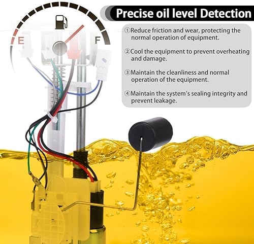 Miniatura 3 de WayJun El módulo de bomba de combustible 055GE es compatible con los modelos D21 Pickup y Tsuru Frontier de 1992 a 2015 (6 pines)