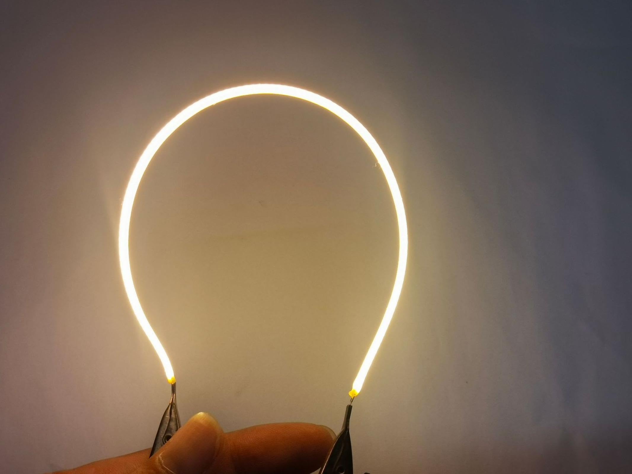 3V Flexible Filament 38mm 60mm 80mm 95mm 130mm 145mm 185mm 255mm 300mm 450mm Filament LED Filament Bulb LED Bead diode Light Accessories (2 pcs) 450mm