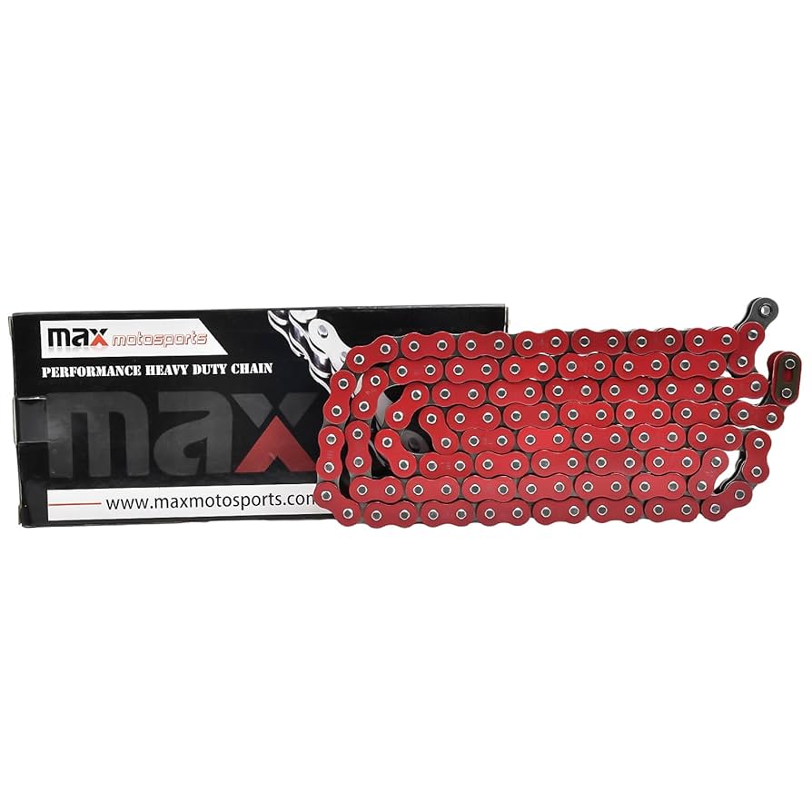 Amazon.com: 525 Pitch 108 Links Red O-Ring Chain replacement